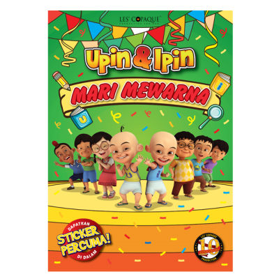 Buku Mewarna Upin & Ipin  Upin & Ipin Store