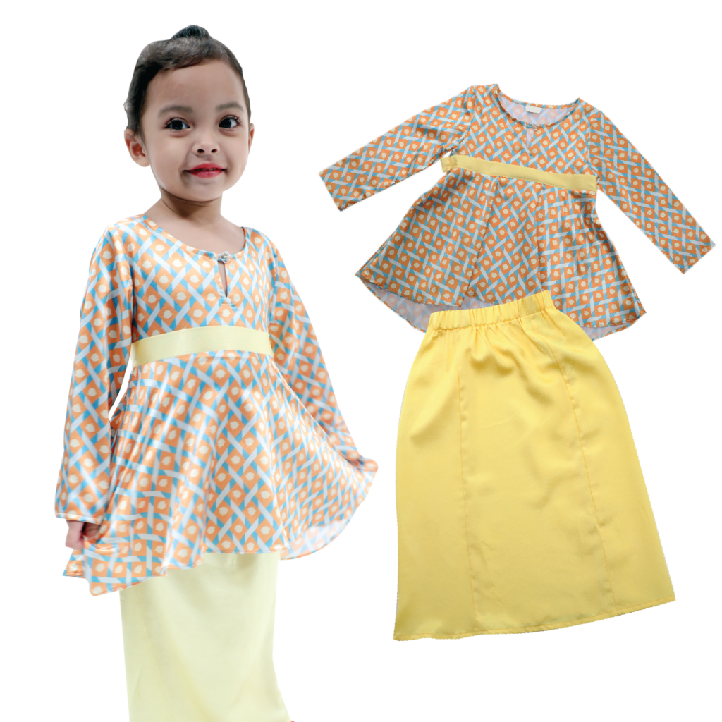  BAJU KURUNG PEPLUM  UI Upin Ipin Store